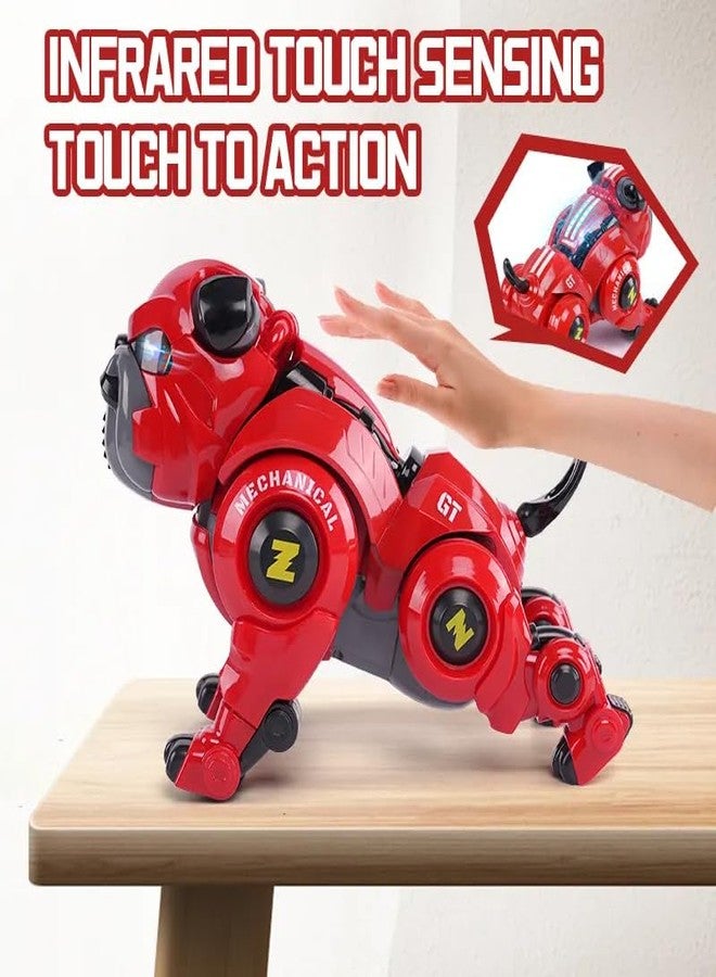 NVF Remote Control Robot Dog Toy, Interactive Smart Pet with Touch Sensor, Programmable Robotic Puppy Multi-Color - Image 3